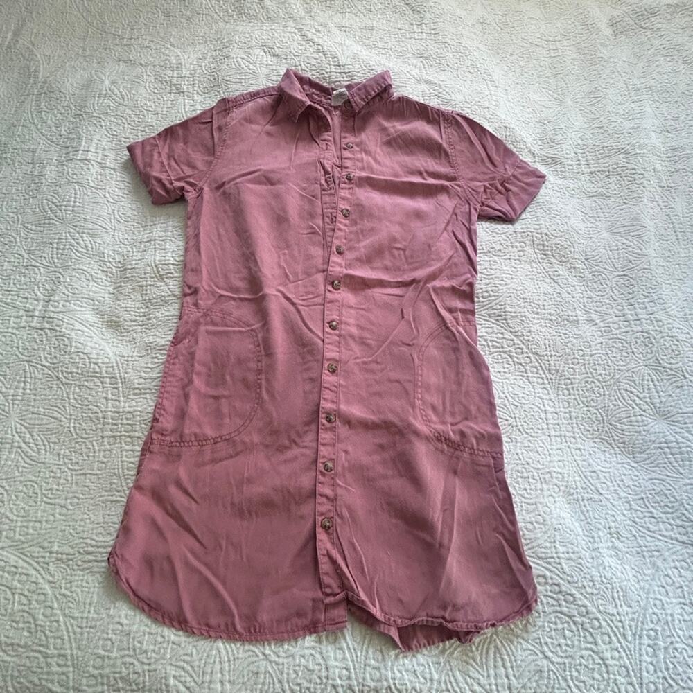 Nicole Miller Rose/Brick Red Dress, Large
